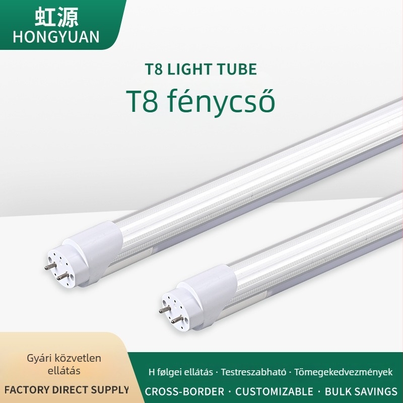 Beépített LED cső T5/T8 – LED cső szupermarketekhez, parkolókhoz, nappalikhoz és otthoni használatra