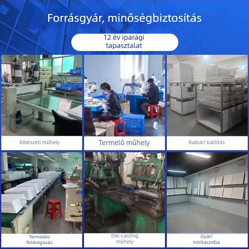 Hatszögletű munkahelyi világítás panel, 110-240V, RGB, csatlakoztatható