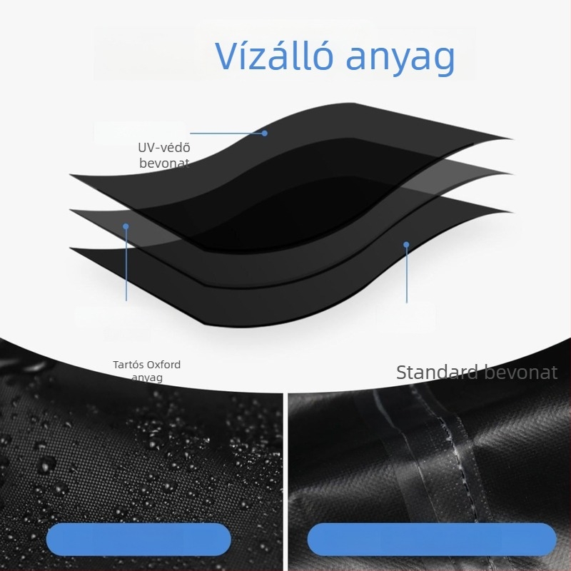 Kajak védőhuzat, vízálló, UV-álló és porálló, Oxford anyagból