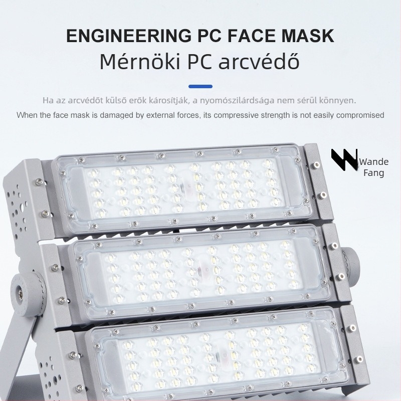 Kültéri mérnöki világítás: LED reflektorok tunellákhoz, stadionokhoz és magas oszlopos világításhoz, IP55