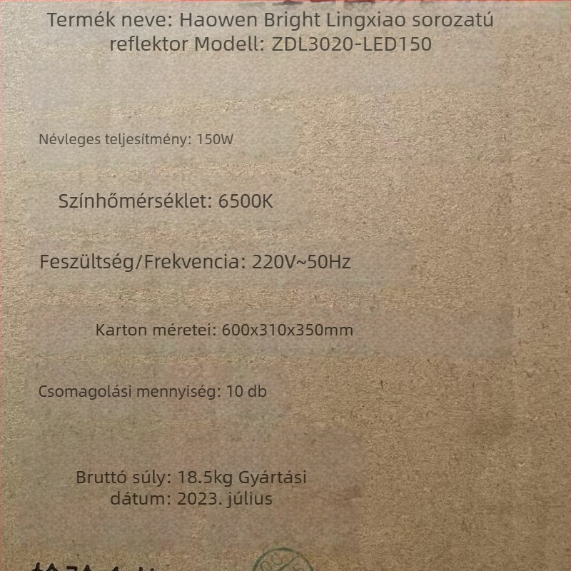 Sunshine LED reflektor 50W–200W ipari és bányászati világításhoz, IP65 vízálló, nagy fényerő