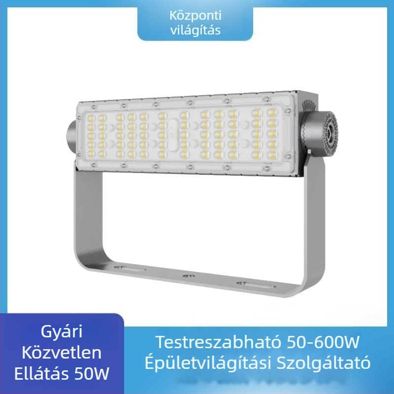 LED fényvető modul alagút világításhoz – kültéri vízálló, 50W nagy teljesítményű lámpa