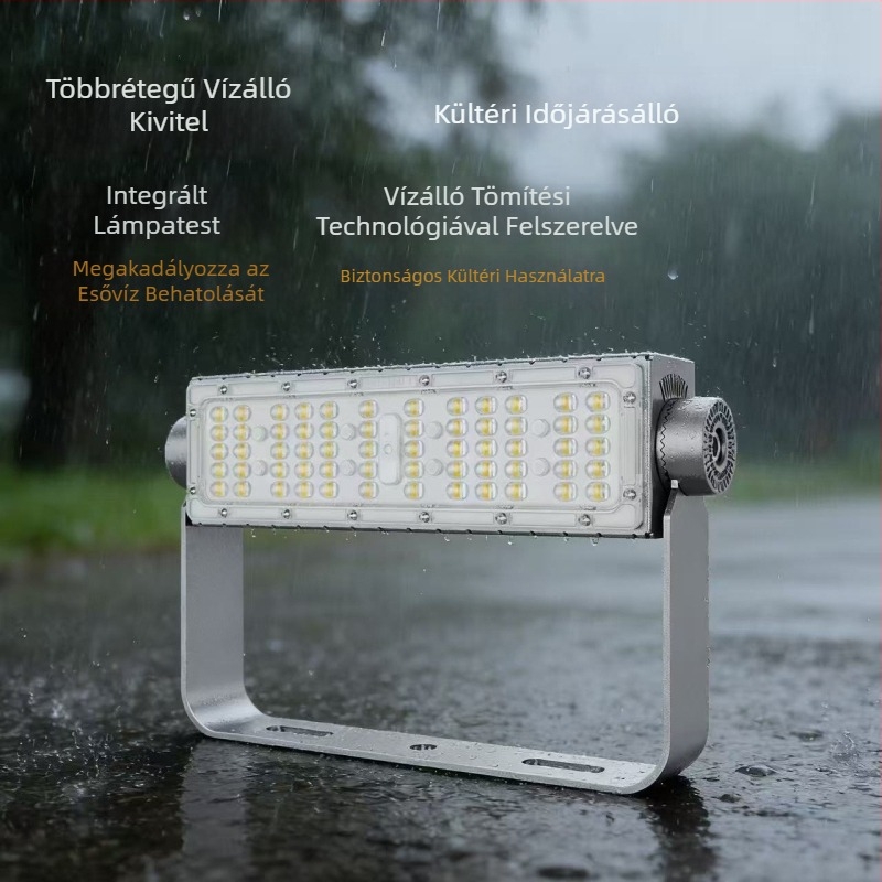 LED fényvető modul alagút világításhoz – kültéri vízálló, 50W nagy teljesítményű lámpa