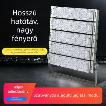 50W LED alagút világítási ház és LED fényvető készlet utcai világításhoz, 100W/150W/200W/250W