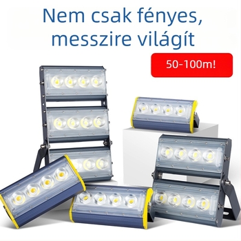 LED kültéri vetítőfény, vízálló, 100–300W külső világításhoz