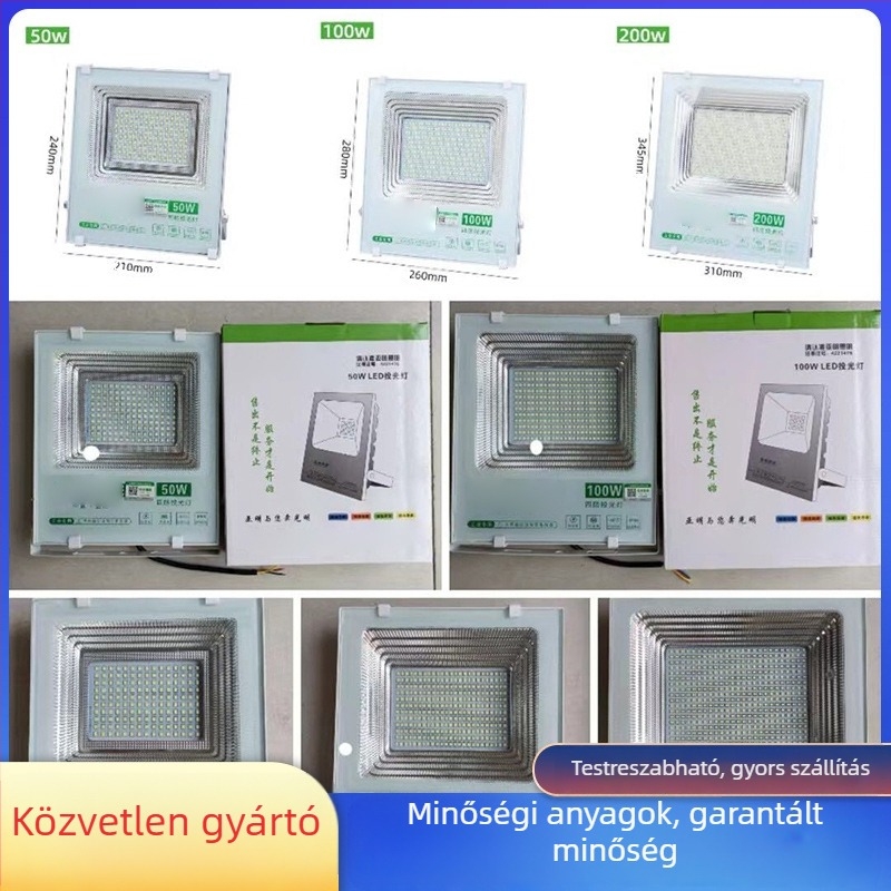 Yaming LED fényvető 500W/400W, kültéri vízálló világítás stadionhoz és pályához
