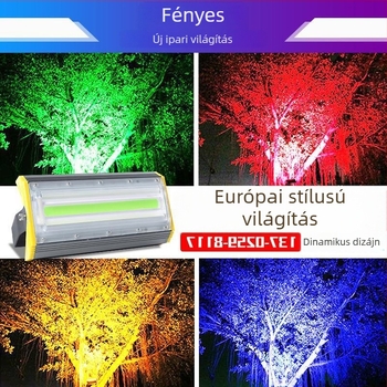 Színes LED kültéri floodlámpa tájépítéshez, vízálló fáknak, udvarnak és gyepnek
