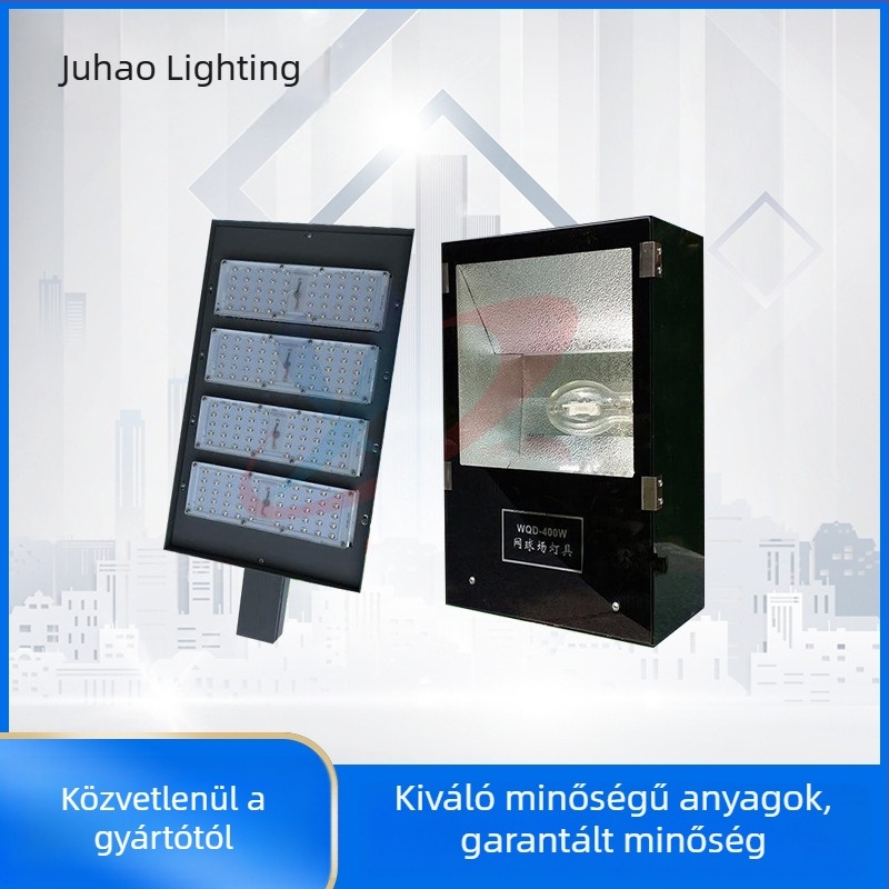 LED stadionvilágítás sportpályákhoz és játszóterekhez, hosszú hatótávolságú reflektorok kosárlabda, futball és tollaslabda számára, alagutak és építkezések számára