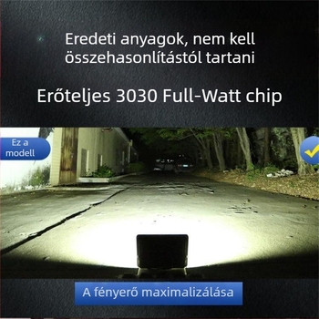 LED kültéri világító reflektor IP65 vízálló ipari műhelyek és üzemek számára, 50W, 5000lm, 90° fénysugár, alumínium ház, fekete