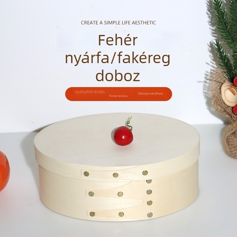 Kreatív ajándék – nyárfakéregből készült asztali papírzsepi doboz és szálas tea tároló.