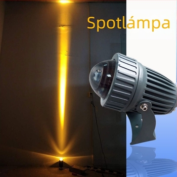 LED lineáris flood fény 10W, kültéri, IP65 vízálló, falra szerelhető