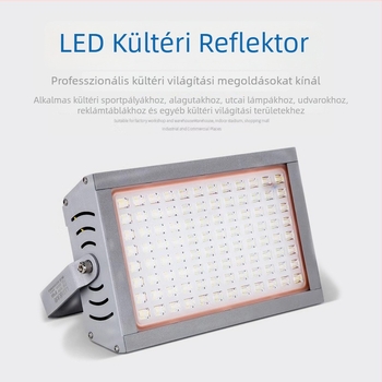 200W LED kültéri flood lámpa – vízálló, robbanásbiztos, porálló, IP65, alagutakhoz és udvarokhoz