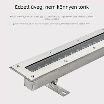 LED víz alatti fénycsík medencékhez és SPA-khoz – kültéri beépített falvilágítás