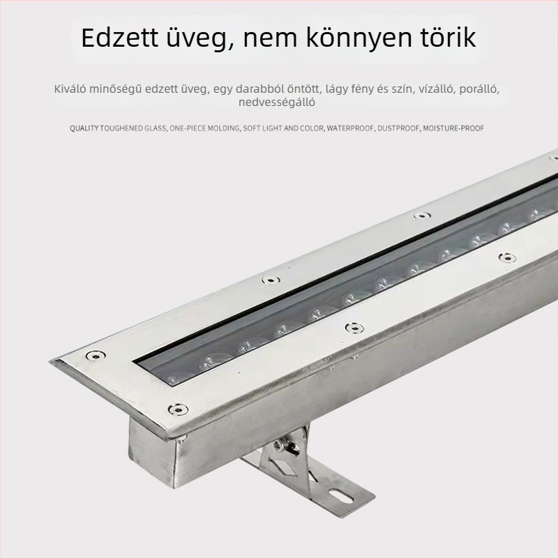 LED víz alatti fénycsík medencékhez és SPA-khoz – kültéri beépített falvilágítás
