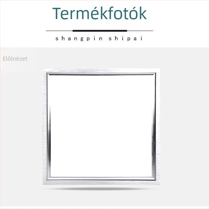 Integrált LED panel lámpa 60×120 cm mennyezetre, konyha és fürdőszoba világítás, magas fényerő