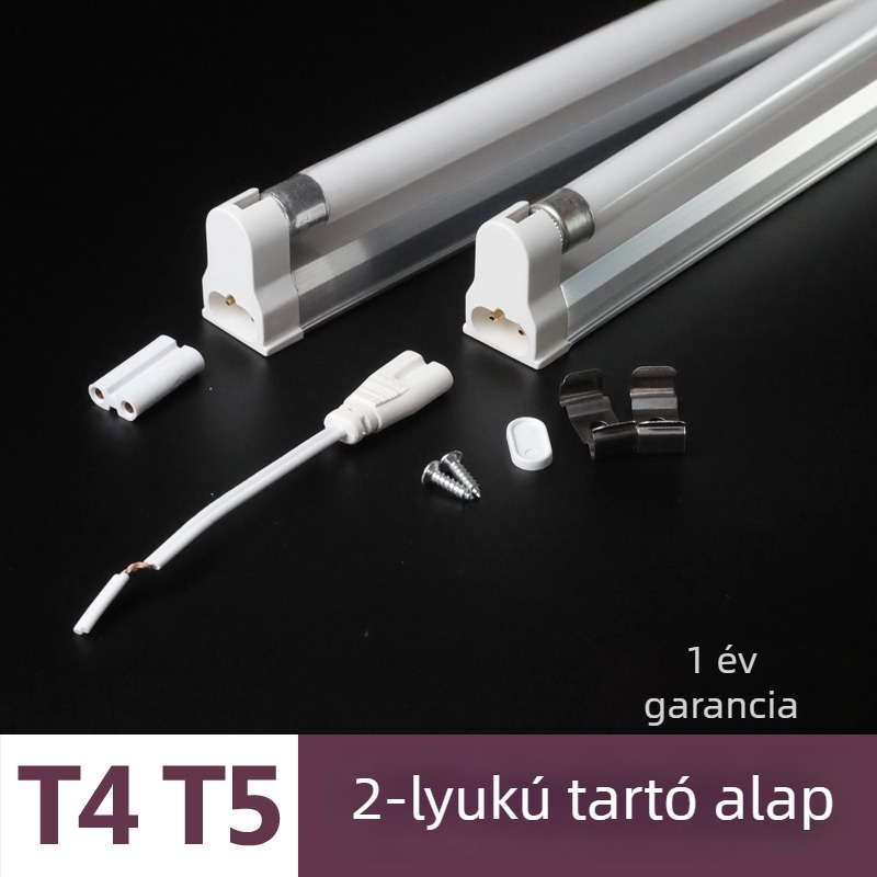 Otthoni használatra T-alakú fénycső készlet, hosszú, régi stílusú T5 fluoreszcens lámpa, elektronikus energiatakarékos fény