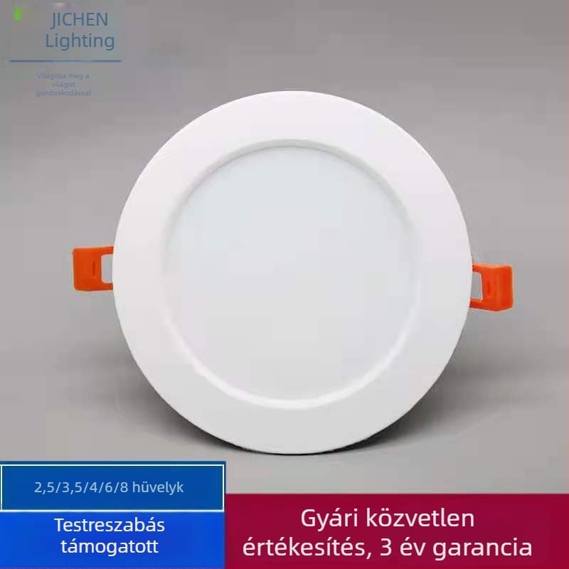 LED beépített mennyezeti lámpa nappaliba, 5–25W, három színhőmérséklet, rejtett szerelés