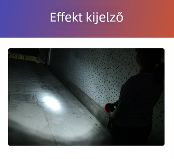 LED hordozható reflektor beépített töltővel, otthoni vészvilágításra és szabadidős használatra, hosszú működési idő