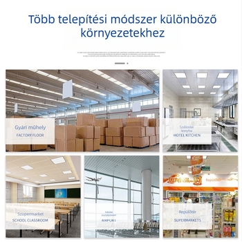 T8 dupla háromszög LED lámpatartó, alumíniumötvözet, tiszta helyiségek és kórházi világításhoz