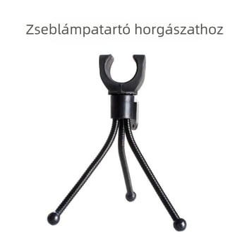 Éjszakai horgászati fény kiegészítő készlet: állítható LED zseblámpa-tartó és horgász fény