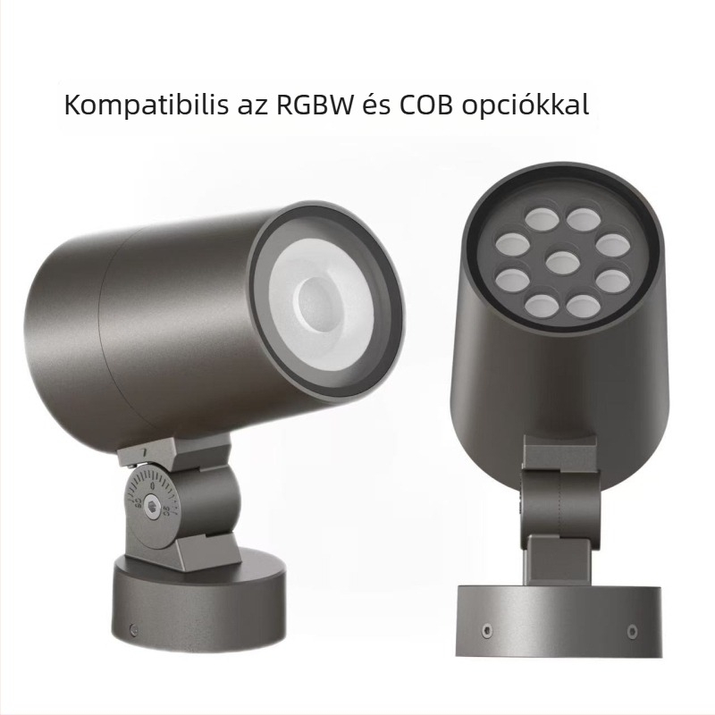 LED talaj alatti világítás tájvilágításhoz, kültéri vízálló kertvilágítás gyephez és fákhoz
