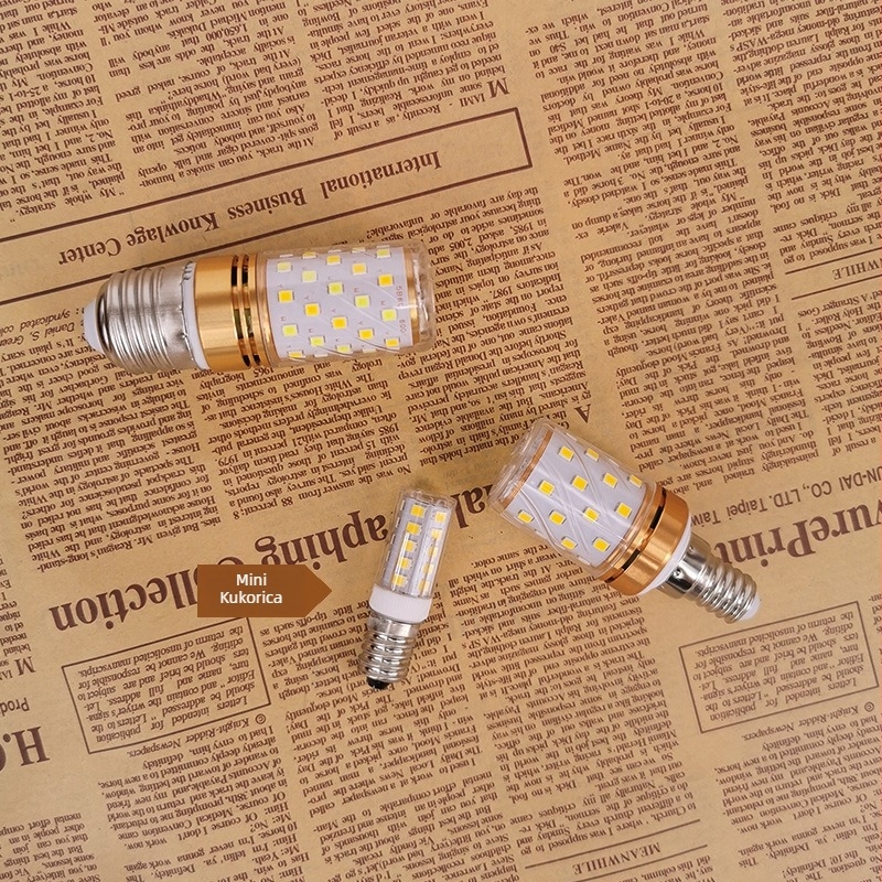Mozaikos LED-lámpa, háromszínű fény, E12/E14/E27 foglalat, meleg fény, rendkívül fényes