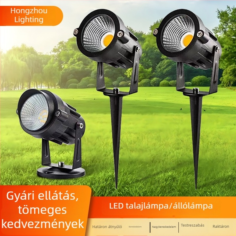 Kültéri LED-fa spotlámpa, vízálló tájvilágítás a kerthez
