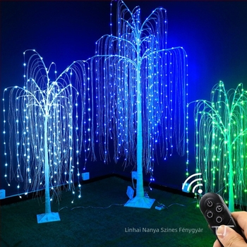 RGB LED fa rézdróttal, távirányítóval — dekoratív világítás bel- és kültérre, színváltó, testreszabható