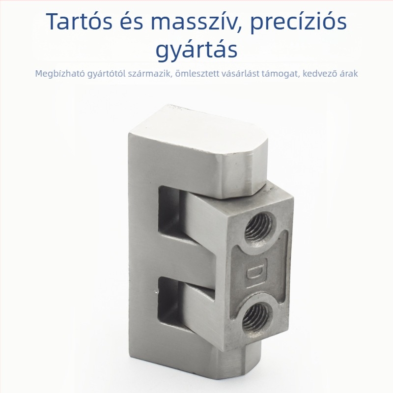 CL126-2 Szekrényajtó csukló, 304 rozsdamentes acél, H-alakú, nehéz kivitelű berendezésekhez
