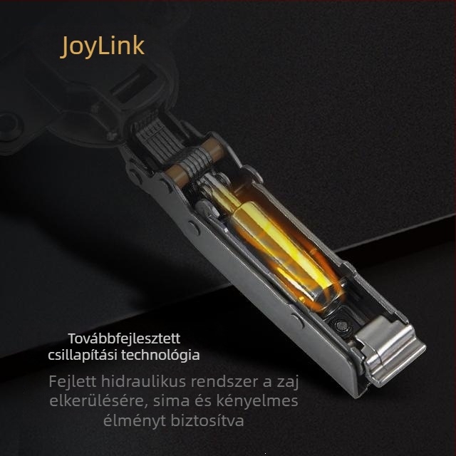 Joylink Baloldali Szomszéd Alpha 35 mm Vastag AjtóPanel, Kivehető, Zéró-Szögű Pánt, Titánium Gunmetal Színű Hidegen Hengerelt Acél