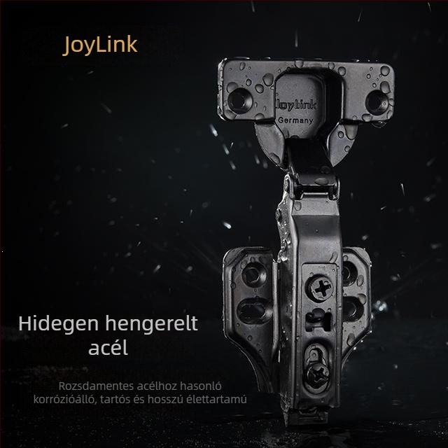 Joylink Baloldali Szomszéd Alpha 35 mm Vastag AjtóPanel, Kivehető, Zéró-Szögű Pánt, Titánium Gunmetal Színű Hidegen Hengerelt Acél