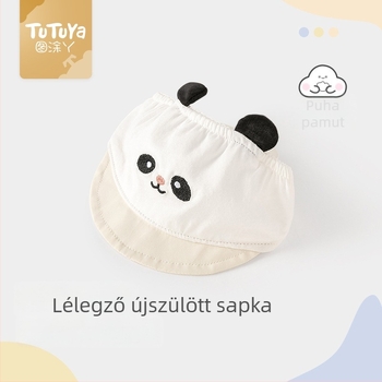 Nyári könnyű babaszapka 0–3 hónapos, légáteresztő, fontanel védelme