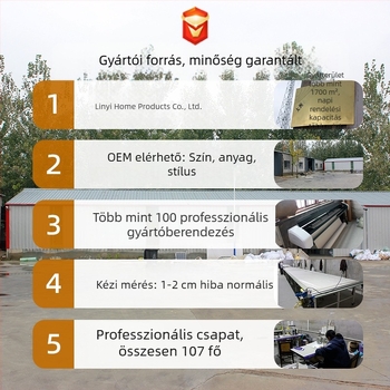 Háromrekeszes falra szerelhető tároló táska, fúrás nélkül, pamut-lin anyagból, az ágy melletti falra – kulcsok és telefon tárolására