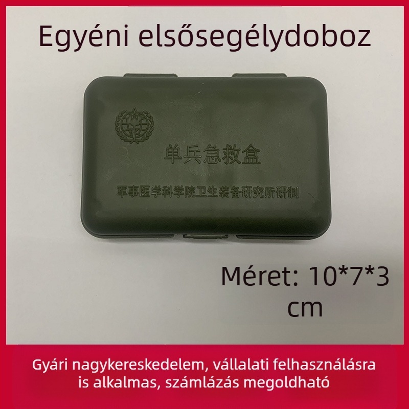 Egy személyre szóló hordozható elsősegély-készlet kültéri használatra - harmadik generáció