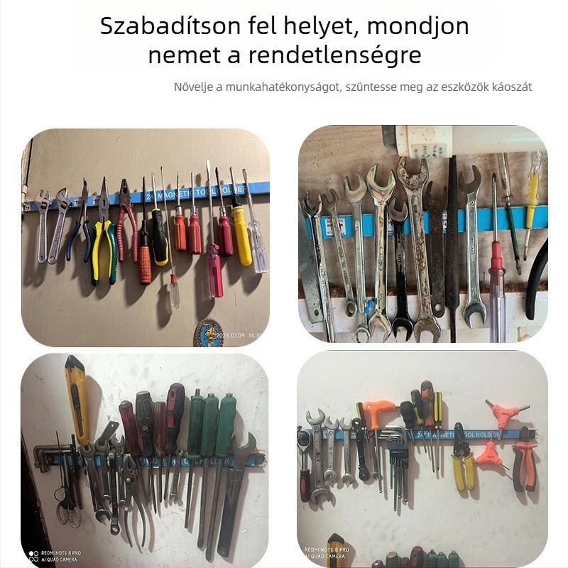 Erős mágneses szerszártároló állvány mágneses akasztóval