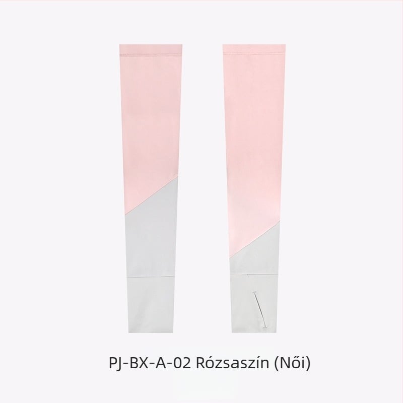 Uniszex napvédő karvédők kültéri sportokhoz, ice silk anyag, UV védelem, futás, kerékpározás, túrázás