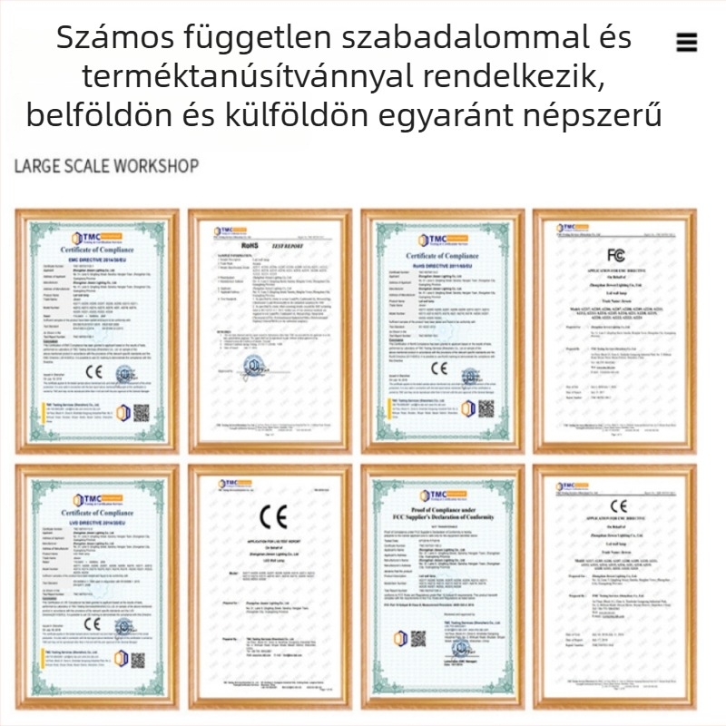 Modern minimalist lépcsőházi falikar, LED-es lépcsőfény és falidekor
