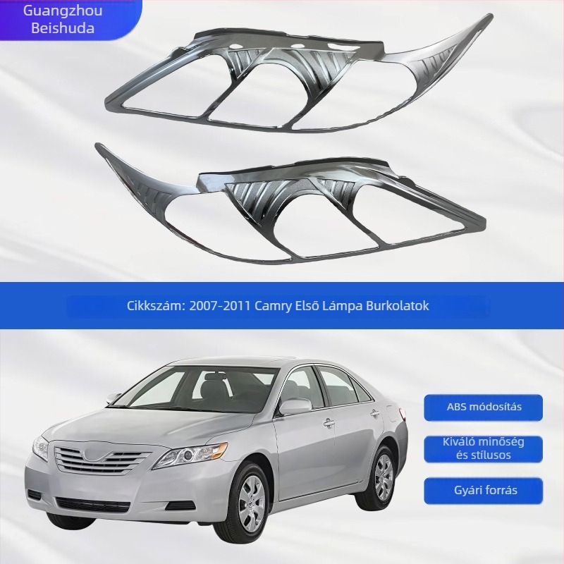 Camry 2007-2011 Elülső fényszóró keret, ABS, Közel-keleti verzió