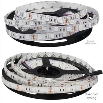 5 mm széles 5050 RGB LED-szalag, színváltó, keskeny változat, villanó gradiens és lélegző LED rekvizit színpadi előadásokhoz