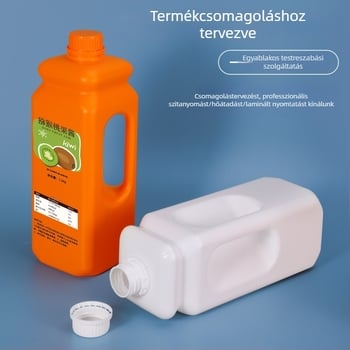 Gold and Jade élelmiszer-minőségű, extra vastag, 2,5 kg koncentrált fruktóz-szirup, zárt csomagolású műanyag üveg, 2,5 L lekvárhoz