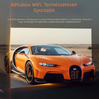 1080p hordozható otthoni projektor 5G képernyő-tükrözéssel