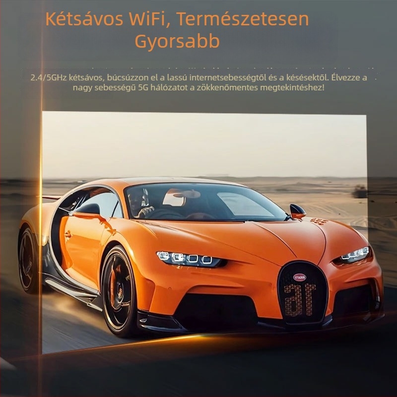 1080p hordozható otthoni projektor 5G képernyő-tükrözéssel