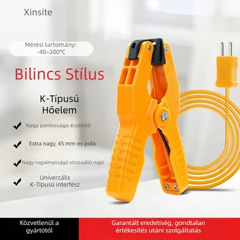 Xinsite K-típusú csipesz termopár érintéses hőmérséklet-érzékelőhöz