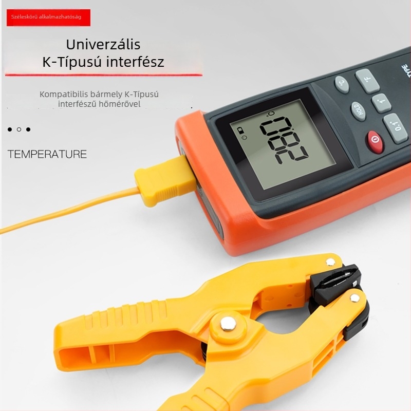 Xinsite K-típusú csipesz termopár érintéses hőmérséklet-érzékelőhöz