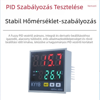 XMTA-6411DT E300 intelligens digitális hőmérséklet-szabályozó, pontos PID és önhangoló szabályozás