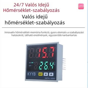 XMTA-6411DT E300 intelligens digitális hőmérséklet-szabályozó, pontos PID és önhangoló szabályozás