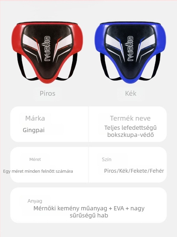 Szakmai gátvédő ökölvívás, sanda, taekwondo és Muay Thai számára – vastagított védőfelszerelés edzéshez