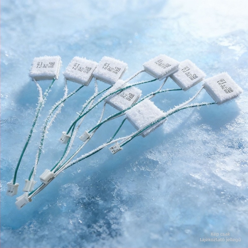 Északi-óceán TEC félvezető hűtőchip, 3V3A, 20×20 mm, ipari osztály, nagy hőmérséklet-különbség, 0 °C alatt működik