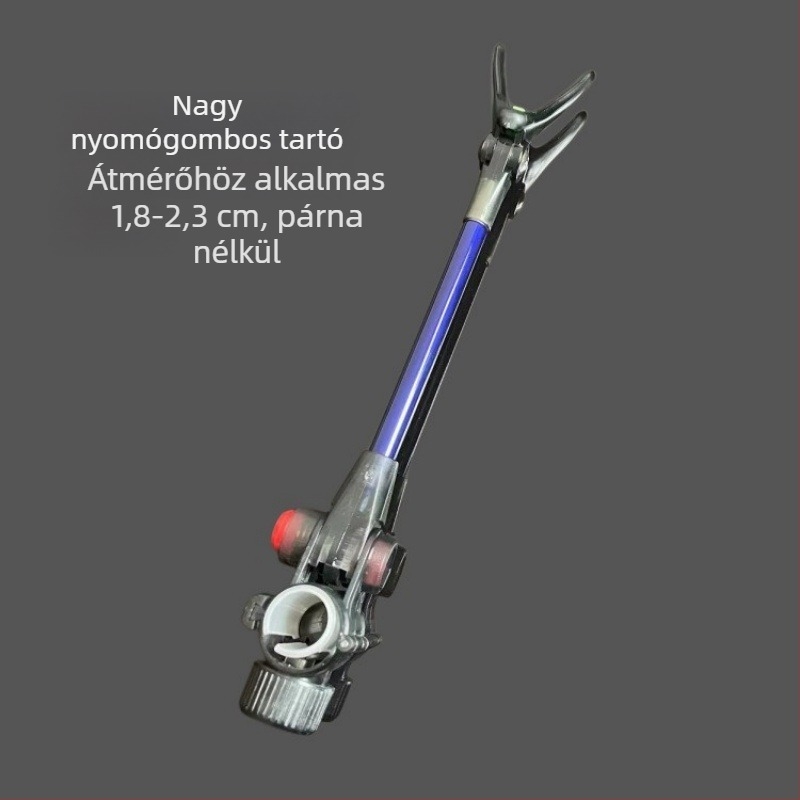 Összecsukható gyorsoldó tartó horgászbotok és kiegészítők akasztásához — csúszásmentes fémből készült tartó botokhoz és antennákhoz