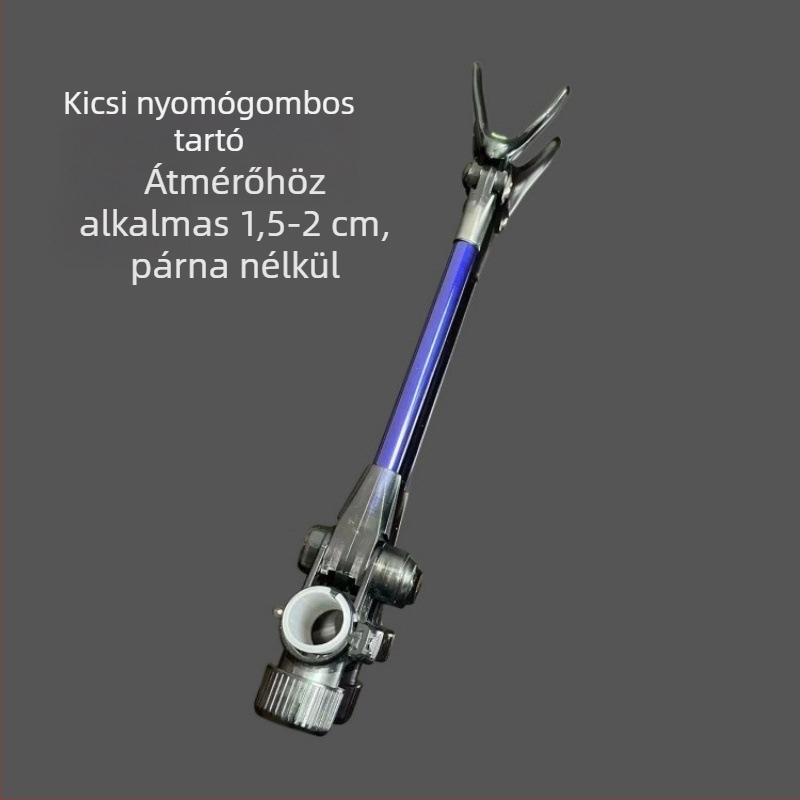 Összecsukható gyorsoldó tartó horgászbotok és kiegészítők akasztásához — csúszásmentes fémből készült tartó botokhoz és antennákhoz